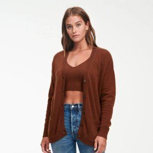 Nadaam Cashmere Boyfriend Cardigan